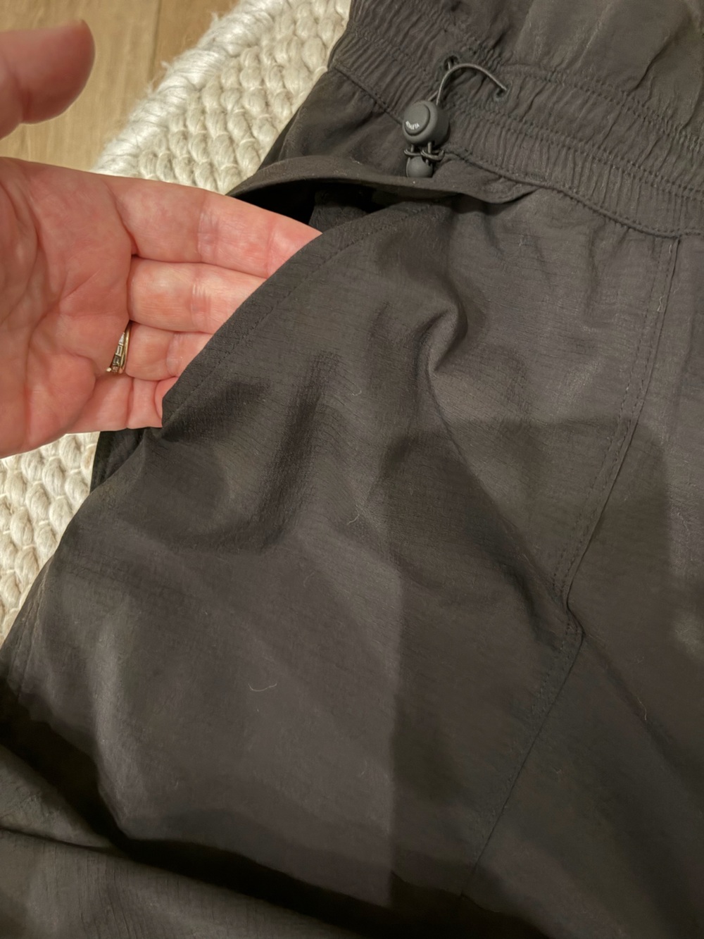 Athleta Trekkie High Rise Parachute Pant Size 12 - Picture 4 of 16
